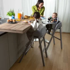 Chicco Cadeira da Papa Crescendo Up - Etna Black Re_Lux