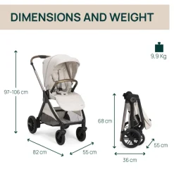 Chicco Carrinho de Bebé Bellagio 2.0 - Amber Glow