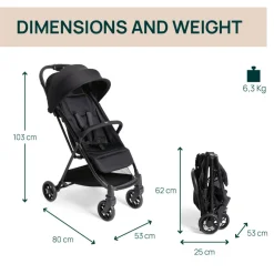 Chicco Carrinho de Bebé Urbino - Black