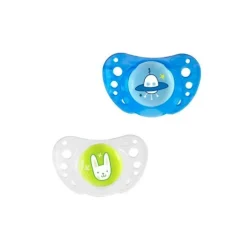 Chicco Chupetas Physio Air sil.16-36m - 2 pçs - Azul