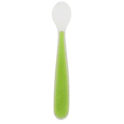Chicco Colher de silicone 6m+ - Verde