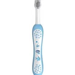 Chicco Escova Primeiros Dentes de Leite 6-36m+ - Azul