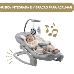 Chicco Espreguiçadeira Mia - Pebble