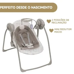 Chicco Espreguiçadeira Swing & Play - Vanilla