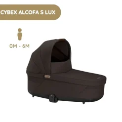 Cybex Alcofa S LUX - Chocolate Brown