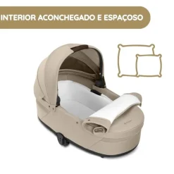 Cybex Alcofa S LUX - Chocolate Brown