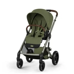 Cybex Balios S Lux Carrinho de Bebé com Alcofa Dobrável - Moss Green