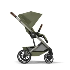 Cybex Balios S Lux Carrinho de Bebé com Alcofa Dobrável - Moss Green