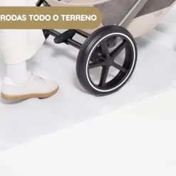 Cybex Balios S Lux Carrinho de Bebé com Alcofa Dobrável - Stormy Blue