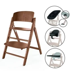 Cybex Cadeira da Papa Click & Fold 4 em 1 - All Natural Dark