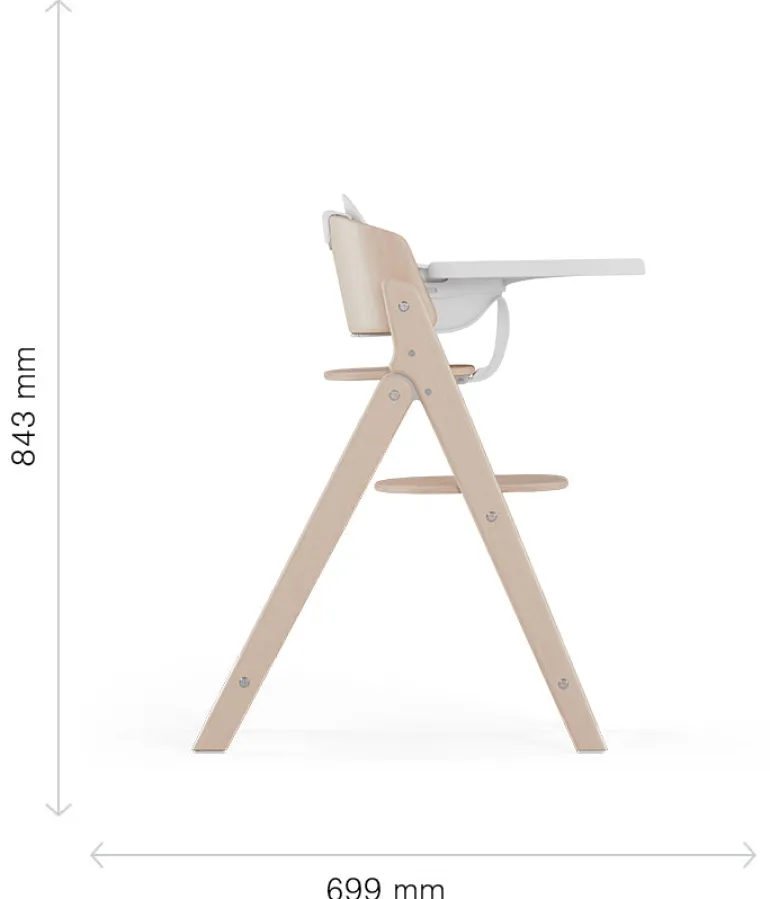 Cybex Cadeira da Papa Click & Fold 4 em 1 - Stone Blue