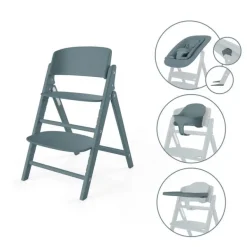 Cybex Cadeira da Papa Click & Fold 4 em 1 - Stone Blue