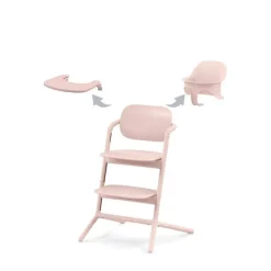 Cybex Cadeira da Papa Lemo 3 em 1 - Pearl Pink