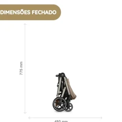 Cybex Carrinho de Bebé Balios S Lux - Stormy Blue