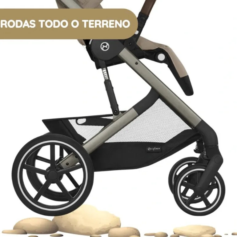Cybex Carrinho de Bebé Balios S Lux - Moss Green