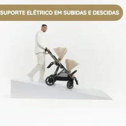 Cybex Carrinho de Bebé e-Gazelle S TPE - Stormy Blue