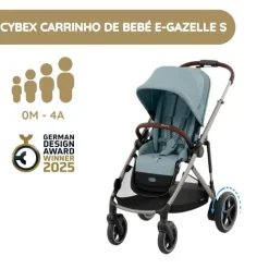 Cybex Carrinho de Bebé e-Gazelle S TPE - Stormy Blue