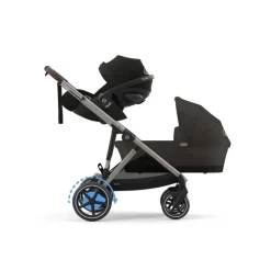 Cybex Carrinho de Bebé e-Gazelle S TPE - Chocolate Brown
