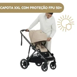 Cybex Carrinho de Bebé e-Gazelle S TPE - Moss Green