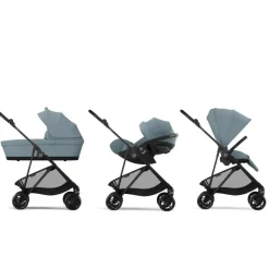 Cybex Carrinho de Bebé Melio Carbon (2025) - Stormy Blue