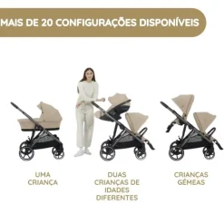 Cybex Gazelle S Carrinho de Bebé - Chocolate Brown