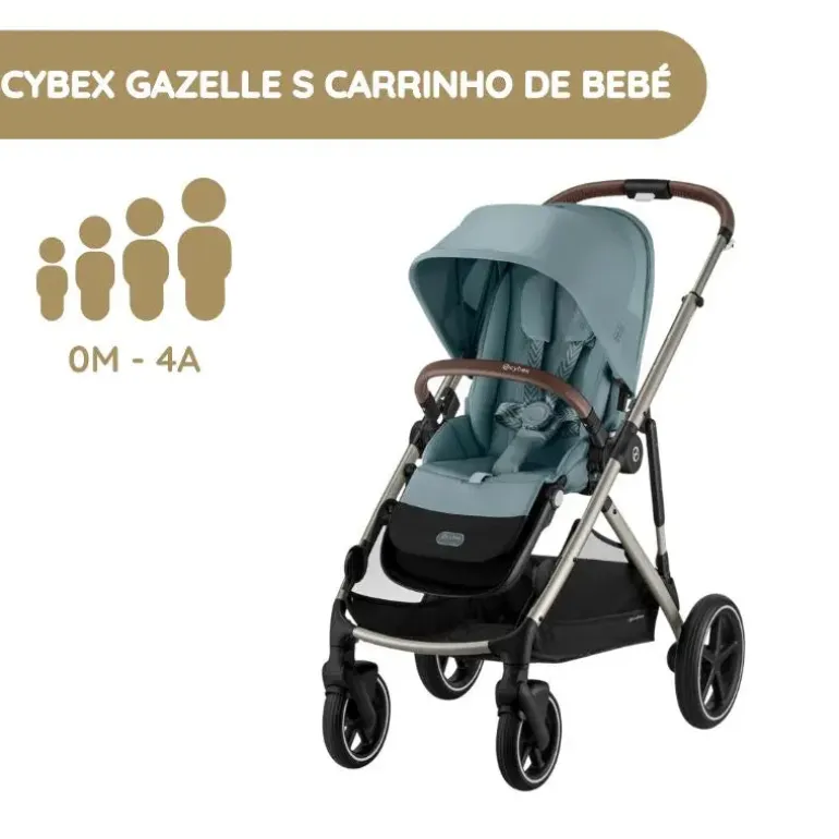 Cybex Gazelle S Carrinho de Bebé - Stormy Blue