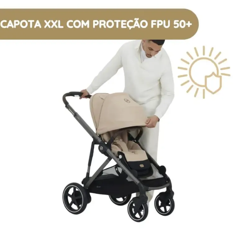 Cybex Gazelle S Carrinho de Bebé - Stormy Blue