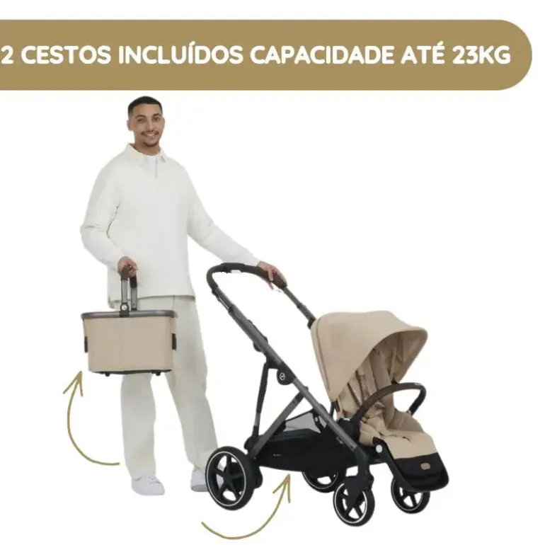 Cybex Gazelle S Carrinho de Bebé - Stormy Blue