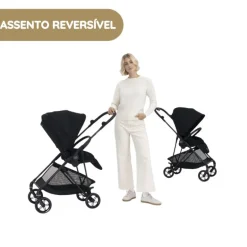 Cybex Melio Carbon Carrinho de Bebé - Almond Beige