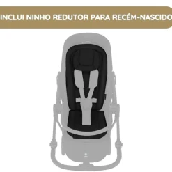 Cybex Melio Carbon Carrinho de Bebé - Chocolate Brown