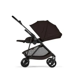 Cybex Melio Carbon Carrinho de Bebé - Chocolate Brown