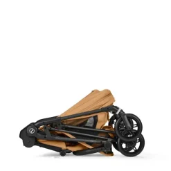Cybex Melio Carbon Carrinho de Bebé - Cinnamon Yellow