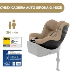 Cybex Sirona G i-Size Plus - Almond Beige