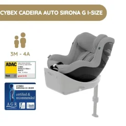 Cybex Sirona G i-Size Plus - Stone Grey