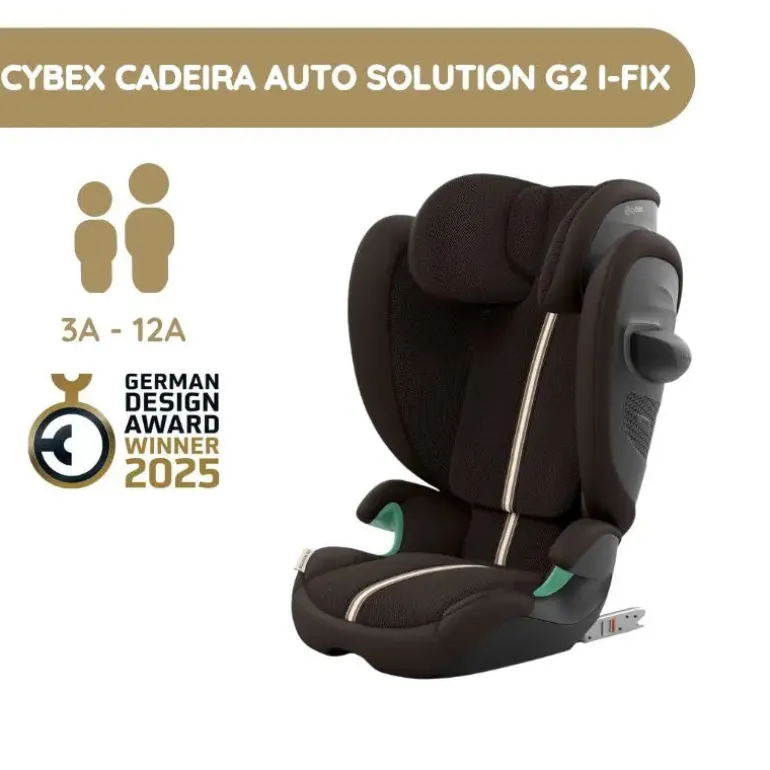 Cybex Solution G2 i-Fix Plus - Chocolate Brown