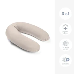Doomoo Almofada Multifuncional Buddy - Corduroy Areia
