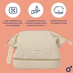Doomoo Mommy Kit de Maternidade - Vanity Areia