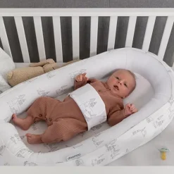 Doomoo Ninho Cocoon - Bear Family Cinza