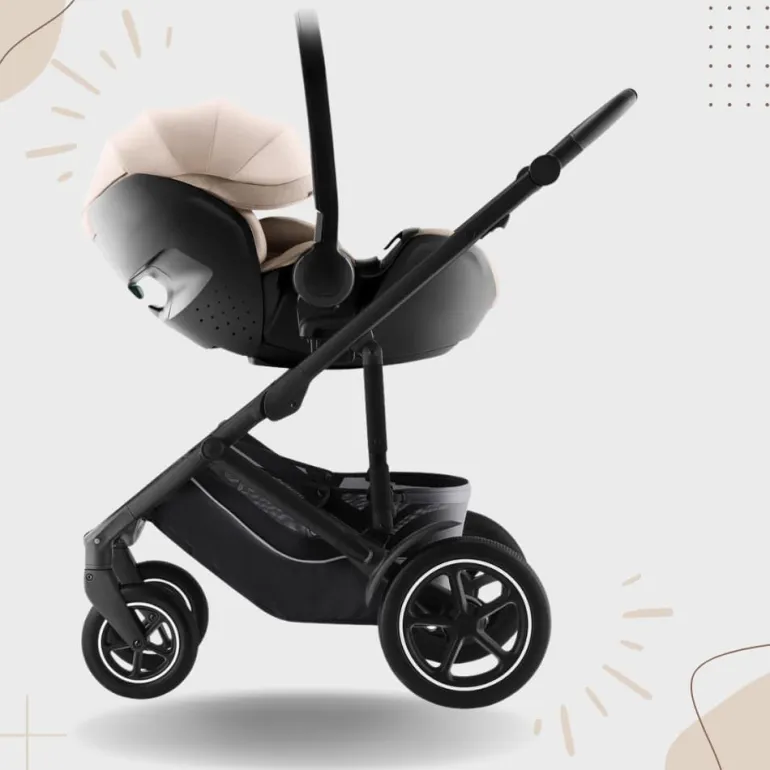 Duo Rio Carrinho de Bebé + Ovinho Baby-Safe Pro da Britax Römer - Style Teak