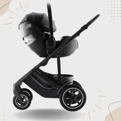 Duo Rio Carrinho de Bebé + Ovinho Baby-Safe Pro da Britax Römer - Style Carbon Black