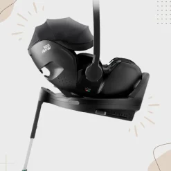 Duo Rio Carrinho de Bebé + Ovinho Baby-Safe Pro da Britax Römer - Style Carbon Black