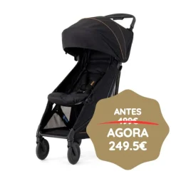Emmaljunga Carrinho de Bebé Kite 150 - Outdoor Black