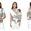 Ergobaby Adapt SoftFlex Mesh Cinza Pérola - Mochila Portabebé
