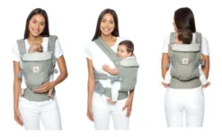 Ergobaby Adapt SoftFlex Mesh Cinza Pérola - Mochila Portabebé