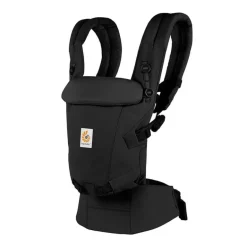 Ergobaby Adapt SoftTouch Algodão Negro - Mochila Portabebé