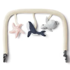 Ergobaby Barra de Brinquedos para Espreguiçadeira Evolve - Maravilhas do Mar Creme