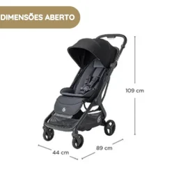 Ergobaby Carrinho de Bebé Metro 3 - Graphite Grey