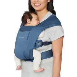 Ergobaby Embrace Soft Air Mesh Azul - Mochila Portabebé