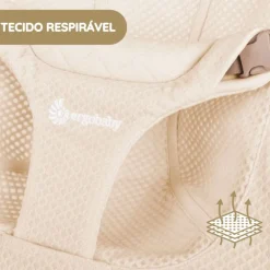 Ergobaby Espreguiçadeira Evolve Mesh - Crema