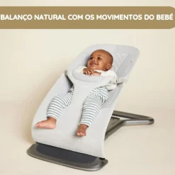 Ergobaby Espreguiçadeira Evolve - Cinza Escuro